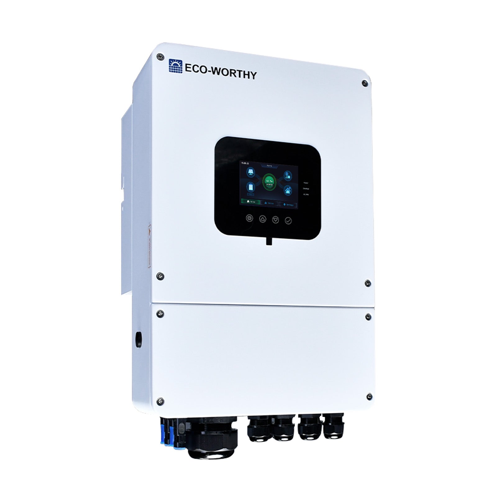 ECO‑WORTHY 48V 6KW IP65 all‑in‑one off‑grid inverter for Australian household blackout backup 230V pure sine‑wave