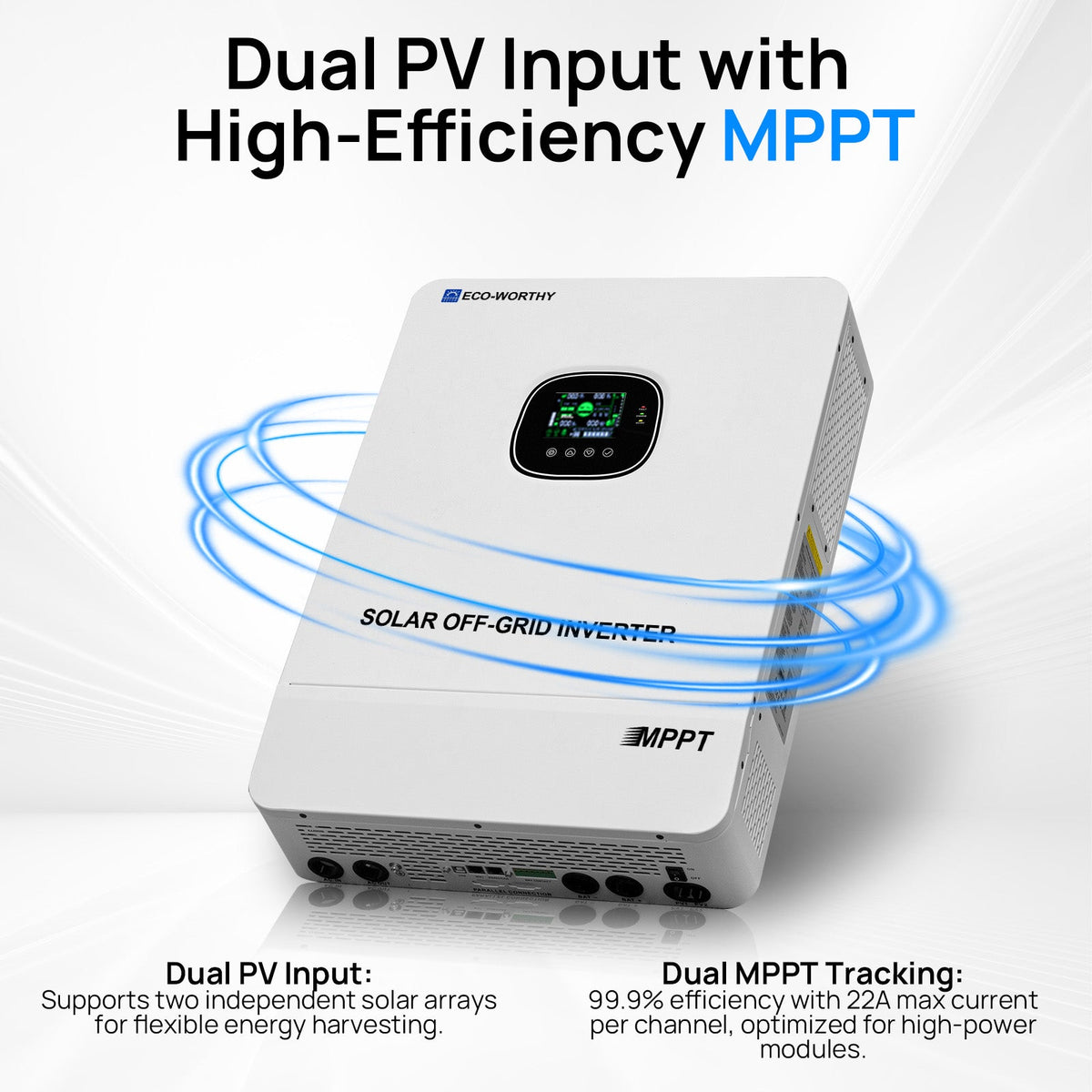 ECO - WORTHY PowerMega 314 Home Backup Power 16.08KWh 51.2V 314Ah Battery+10kW 48V Off Grid Inverter - lithium battery - ECO - WORTHY